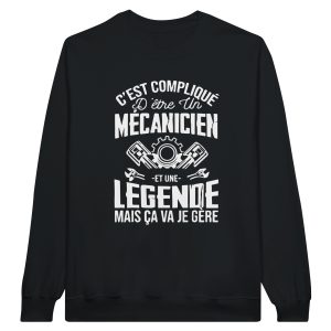 Sweat mecanique C’est complique d’etre un mecanicien et une legende mais ca va je gere
