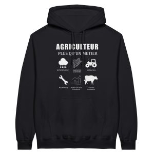 Sweat a capuche Agriculteur Agriculteur plus qu’un metier