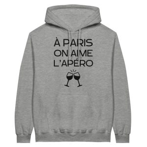 Sweat a capuche Apero A Paris on aime l’apero