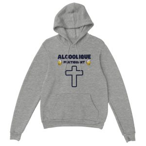 Sweat a capuche Apero Alcoolique Pratiquant