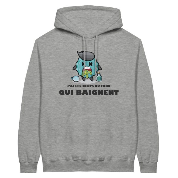 Sweat a capuche Apero j’ai les dents du fond qui baignent