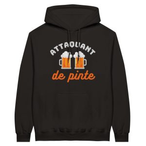 Sweat a capuche Biere Attaquant de pinte Sweat a capuche Biere Attaquant de pinte