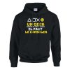 Sweat a capuche Geek Un geek quand il est triste il faut le consoler