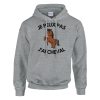 Sweat a capuche Je peux pas j’ai cheval