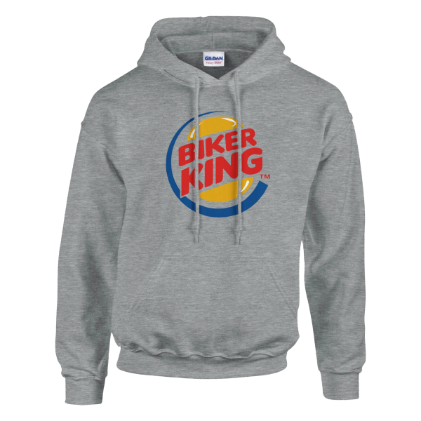 Sweat a capuche Motard Biker King