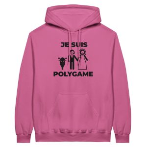 Sweat a capuche Motard Je suis polygame Sweat a capuche Motard Je suis polygame