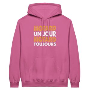 Sweat a capuche Motard Motard un jour motard toujours Sweat a capuche Motard Motard un jour motard toujours