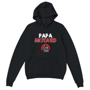 Sweat a capuche Motard Papa motard Sweat a capuche Motard Papa motard