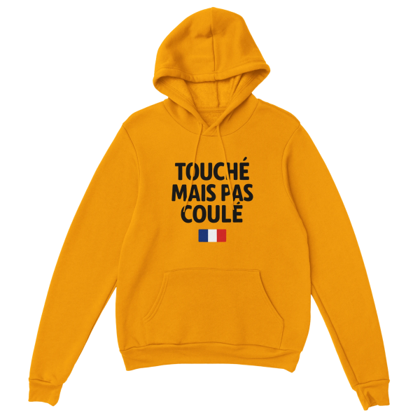 Sweat a capuche Touche mais pas coule