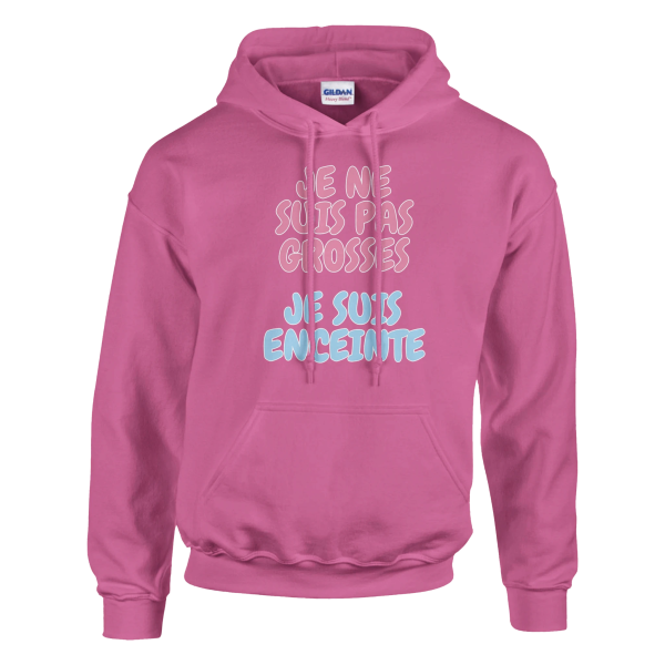 Sweat a capuche annonce grossesse Je ne suis pas je suis enceinte