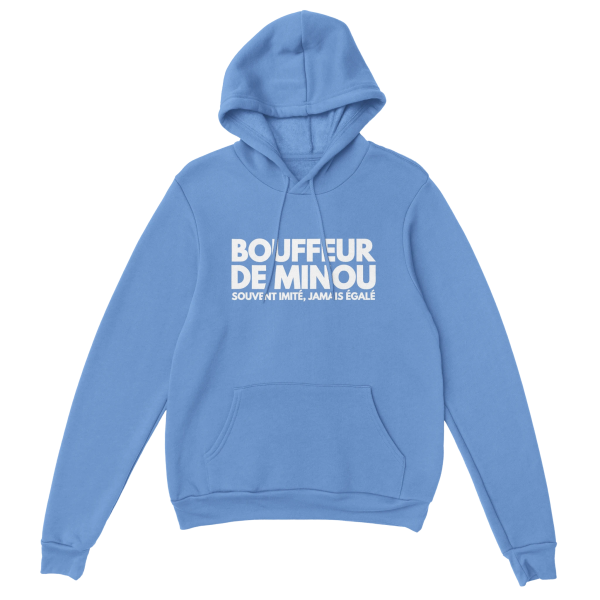Sweat a capuche beauf Bouffeur de minou souvent imite, Jamais egale