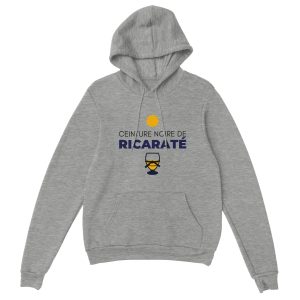 Sweat a capuche ceinture noire de ricarate Sweat a capuche ceinture noire de ricarate