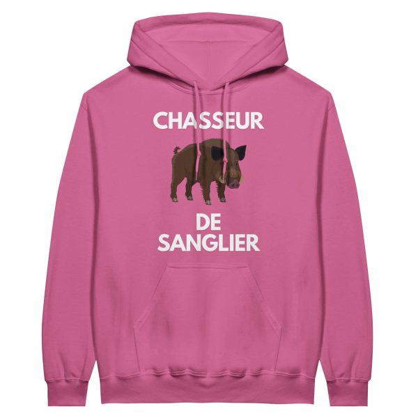 Sweat a capuche chasseur Chasseur de sanglier