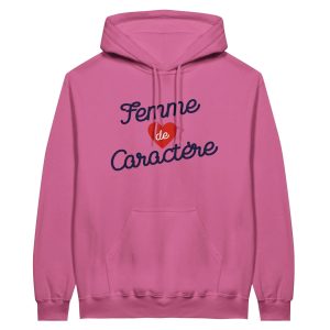 Sweat a capuche maman Femme de caractere Sweat a capuche maman Femme de caractere