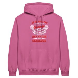 Sweat a capuche mecanique Je ne suis pas accro a mon garage nous avons juste une relation tres serieuse Sweat a capuche mecanique Je ne suis pas accro a mon garage nous avons juste une relation tres serieuse