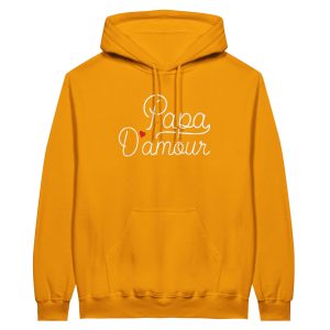 Sweat a capuche papa papa d’amour Sweat a capuche papa papa d’amour