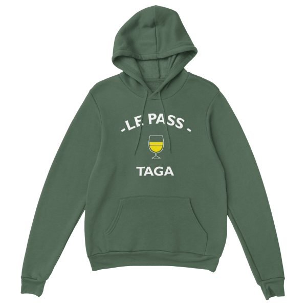 Sweat a capuche pastis Le pass taga