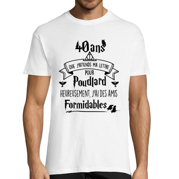 T-Shirt Homme Anniversaire 40 Ans