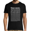 T-Shirt Homme capitaine Bon ou Mauvais