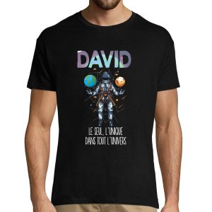 T-shirt David l’Unique