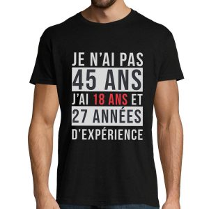 T-shirt Homme 45 ans