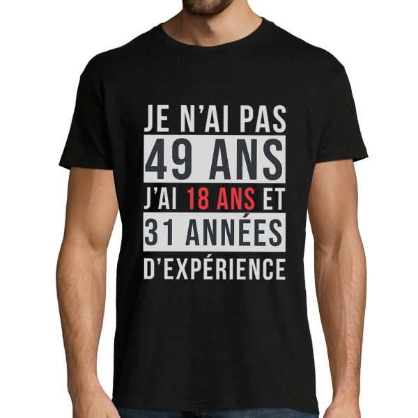 T-shirt Homme 49 ans
