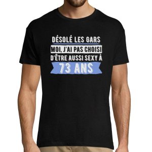 T-shirt Homme 73 ans Sexy