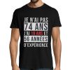 T-shirt Homme 74 ans
