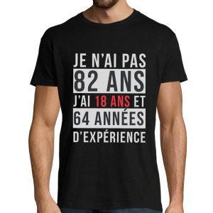 T-shirt Homme 82 ans