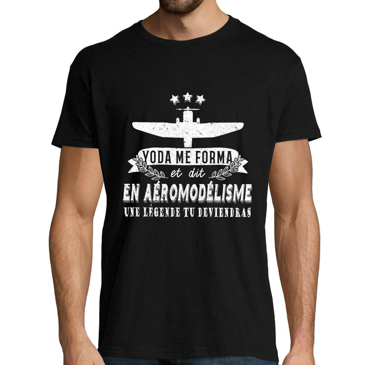 T-shirt Homme Aeromodelisme une legende tu deviendras T-shirt Homme Aeromodelisme une legende tu deviendras