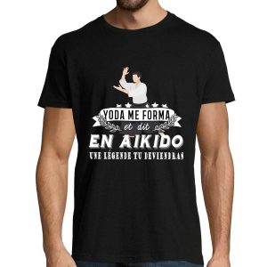 T-shirt Homme Aikido une legende tu deviendras