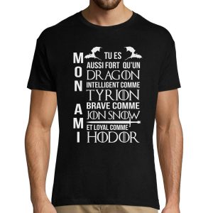 T-shirt Homme Ami Reference Game of Thrones