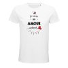 T-shirt Homme Amour adore