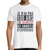 T-shirt Homme Anniversaire 100 ans Experience