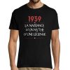 T-shirt Homme Anniversaire 1939 Mythe L�gende