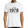 T-shirt Homme Anniversaire Cuvee Grand Cru 1978