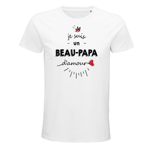 T-shirt Homme Beau-Papa d’amour