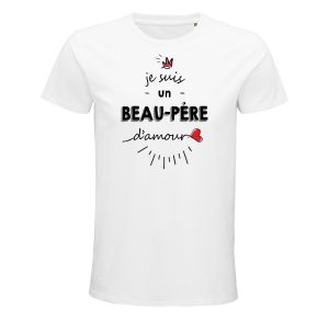 T-shirt Homme Beau-Pere d’amour T-shirt Homme Beau-Pere d’amour