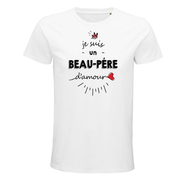 T-shirt Homme Beau-Pere d’amour