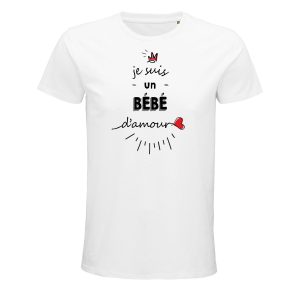 T-shirt Homme Bebe d’amour T-shirt Homme Bebe d’amour