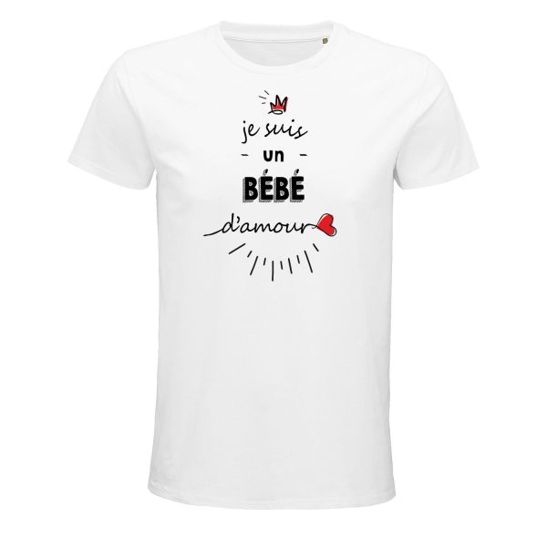 T-shirt Homme Bebe d’amour