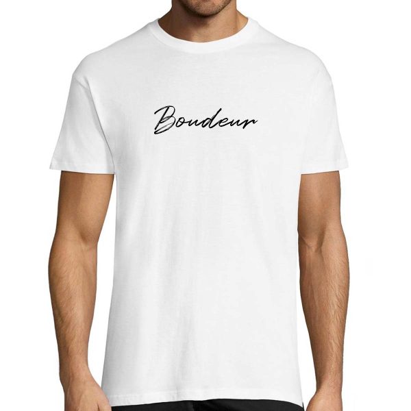 T-shirt Homme Blanc – Boudeur