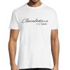 T-shirt Homme Blanc – Chocolatine et je t’emmerde