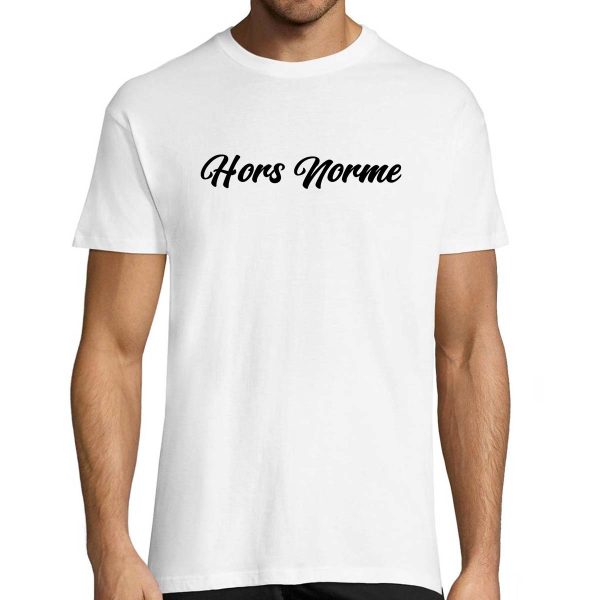 T-shirt Homme Blanc – Hors Norme