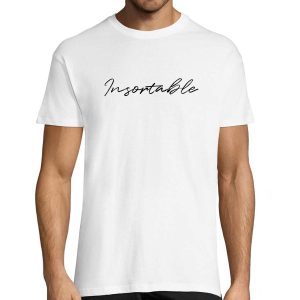 T-shirt Homme Blanc – Insortable