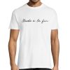 T-shirt Homme Blanc – Merde a la fin