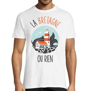 T-shirt Homme Bretagne ou rien