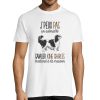 T-shirt Homme Cavalier King Charles  Je peux pas