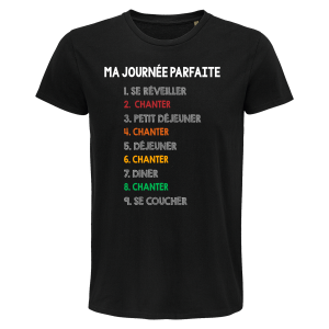 T-shirt Homme Chanter Journee Parfaite