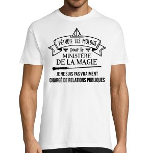T-shirt Homme Charge de relations publiques